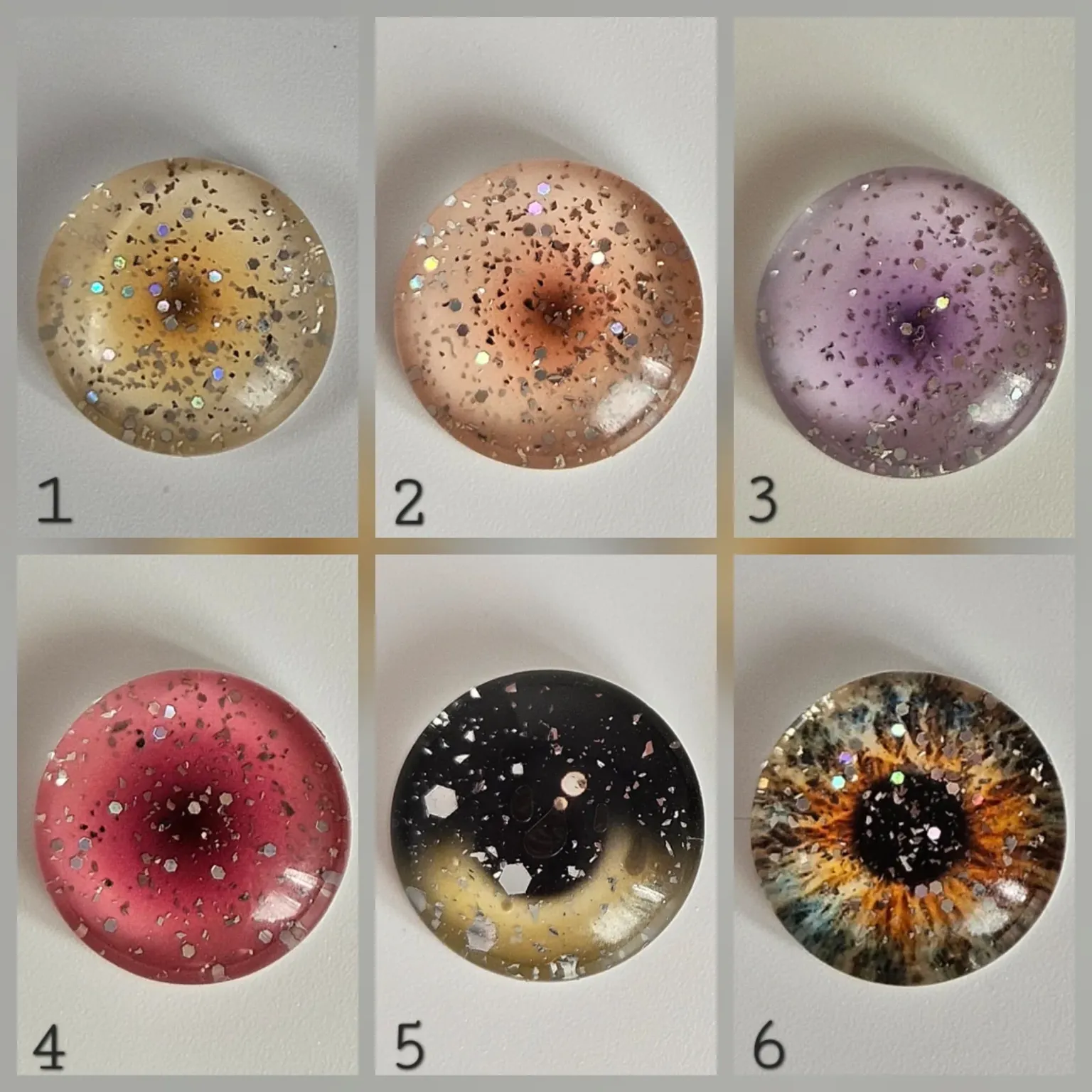 Eyeship en verre • 13 mm