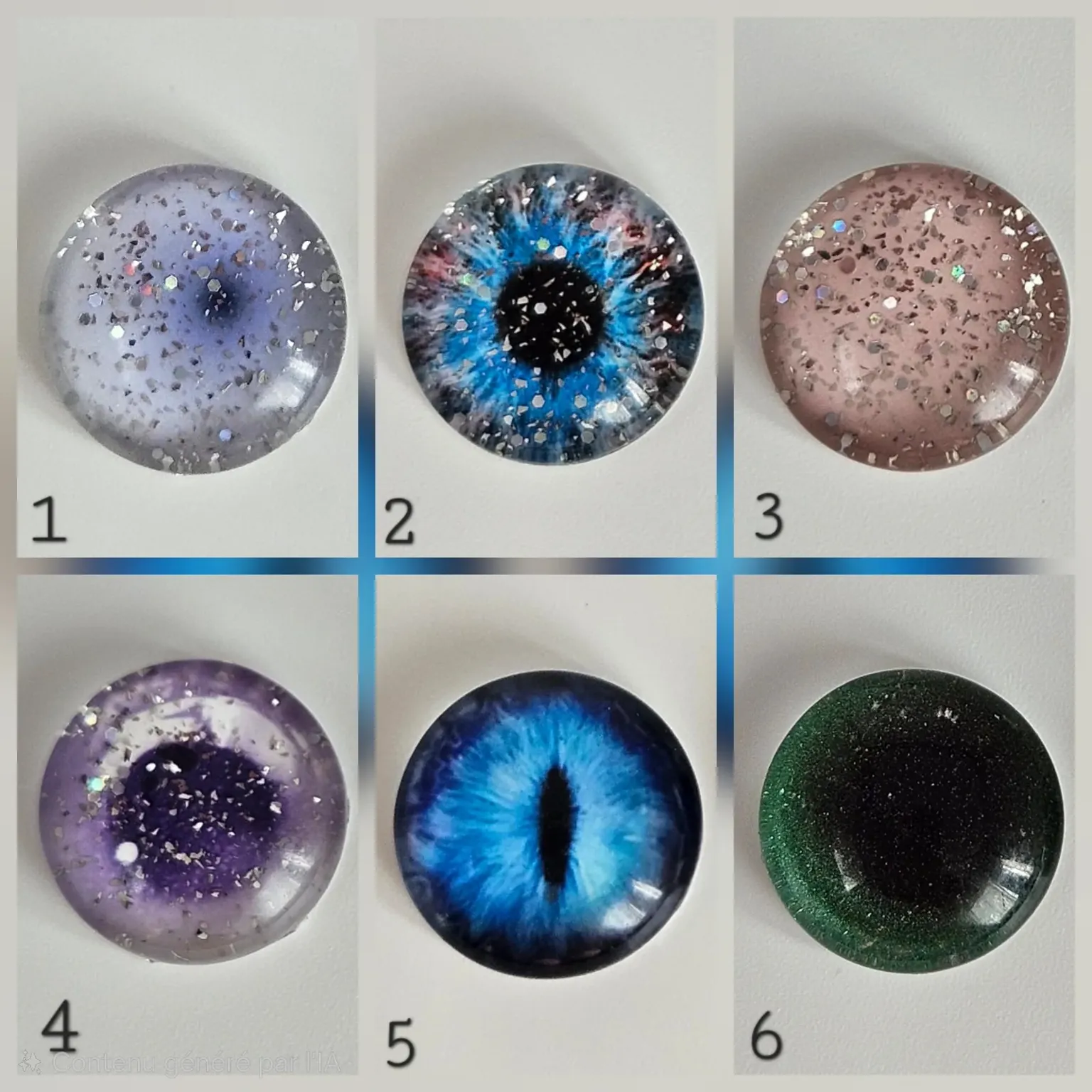 Eyeship en verre • 13 mm