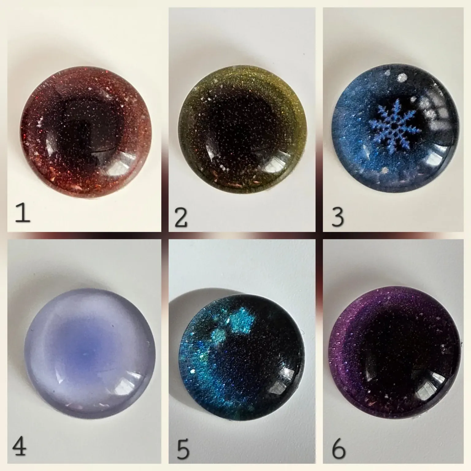 Eyeship en verre • 13 mm